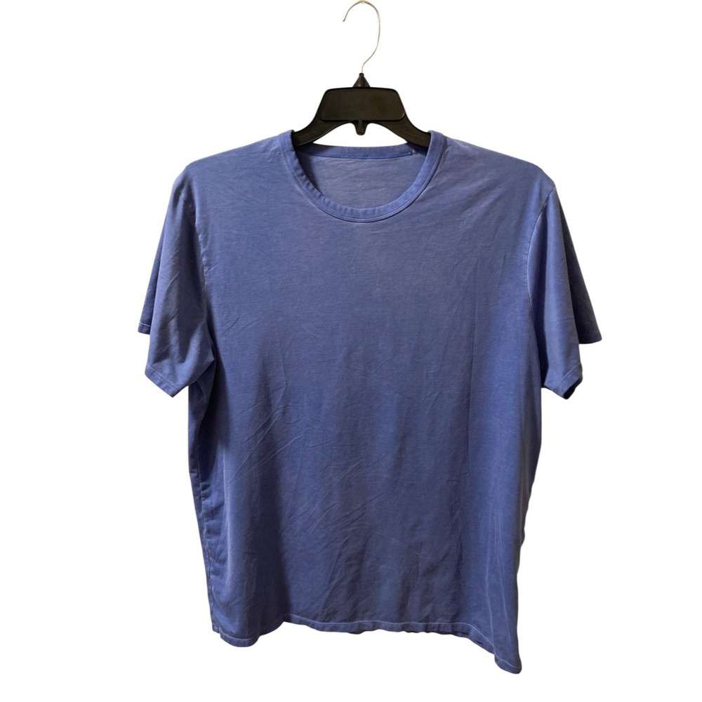 New lululemon Short Sleeve T Shirt Men's Size XXL Blue Super‎ Soft